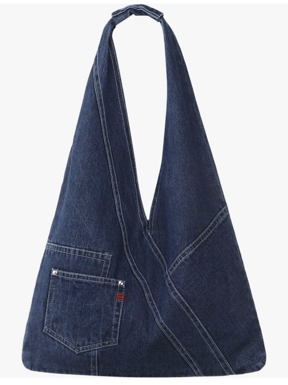 Denim Hobo Bag for Women